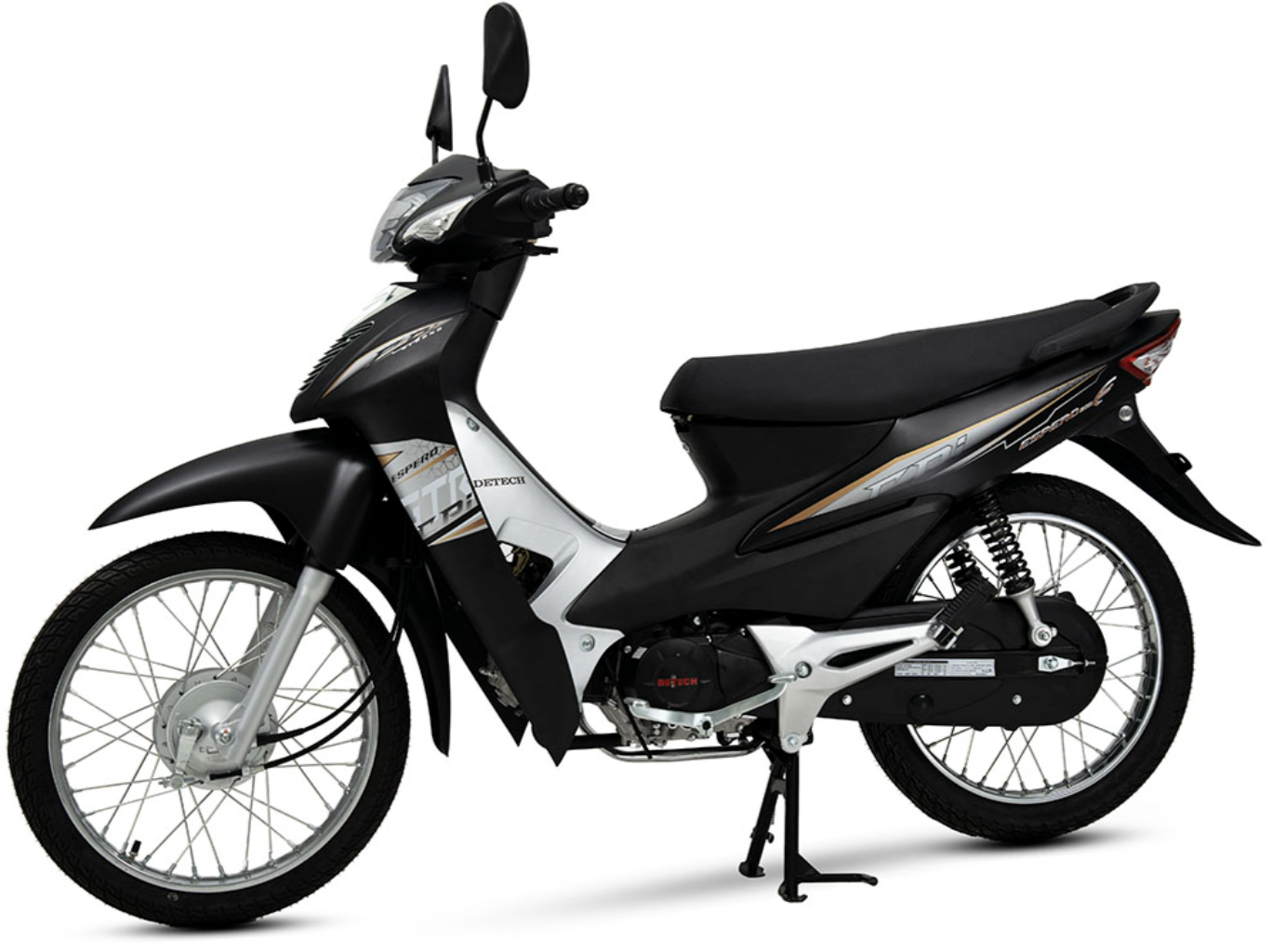 Xe máy 50cc Detech Wave 50 (Đen mờ)